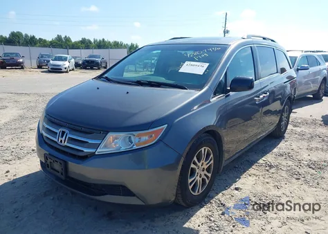 2012 Honda Odyssey Ex-L from USA, damaged, VIN 5FNRL5H67CB145191